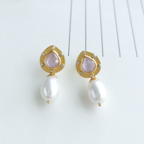 Julie Vos Clementine Drop Earrings - Picture 1 of 4